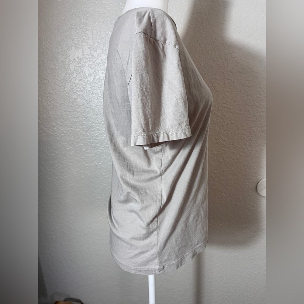 Zara cotton tee grey 0722315 sz Small - Picture 4 of 5